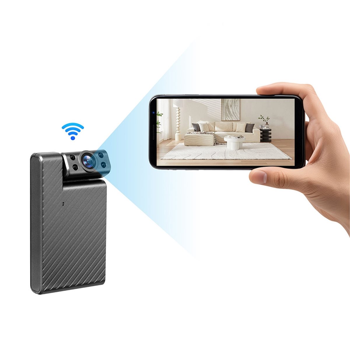 Security Ip Camera - AS62 Mini WiFi Camera1080P HD Wireless