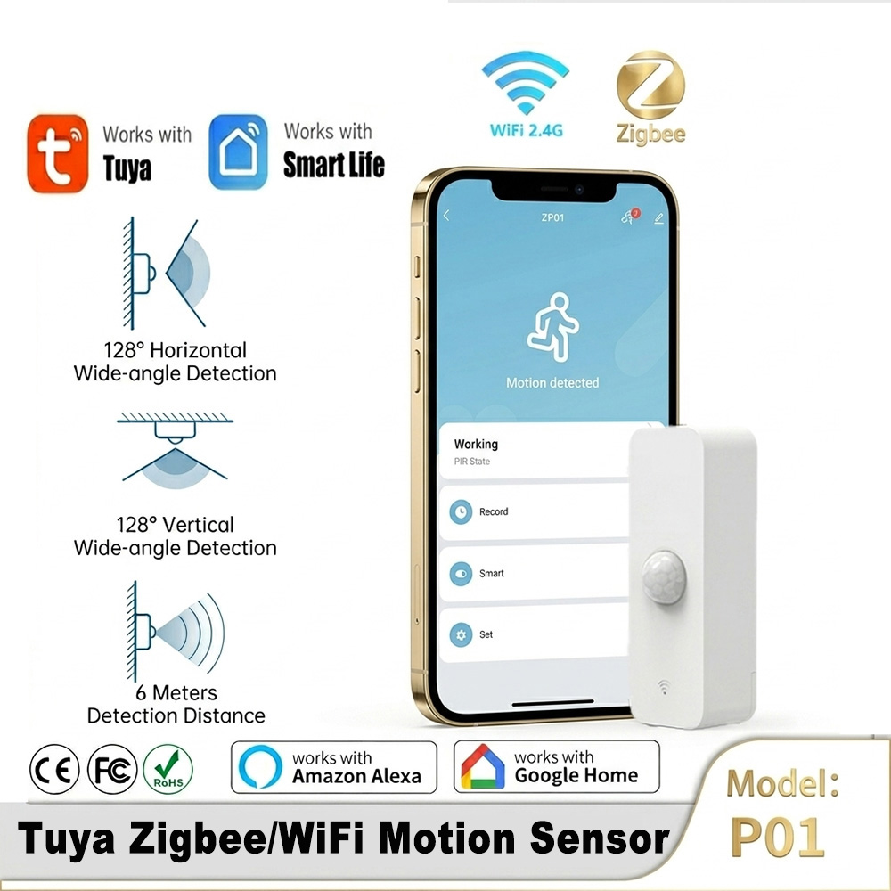 Smart Home Sistem - Smart PIR Motion Sensor WiFi Zigbee