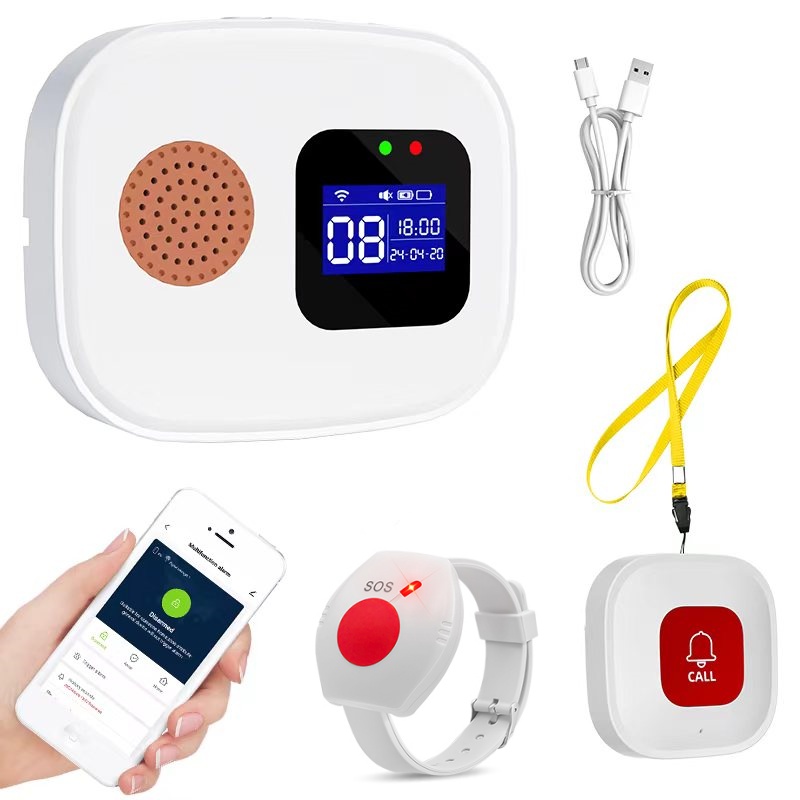 Smart Home Button - Emergency Call Button for Seniors, Tuya