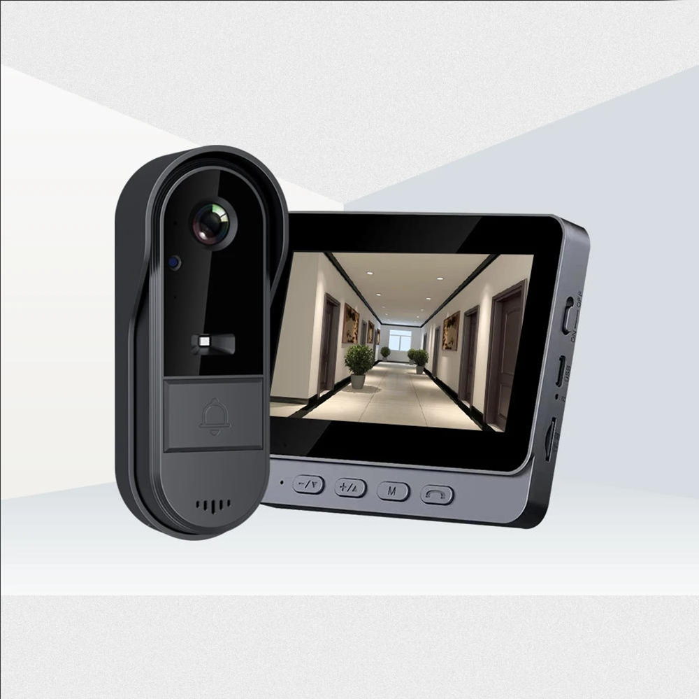 Wire-Free 2.4G Smart Doorbell  - đánh giá và giá Smart Home Video Doorbell Installation