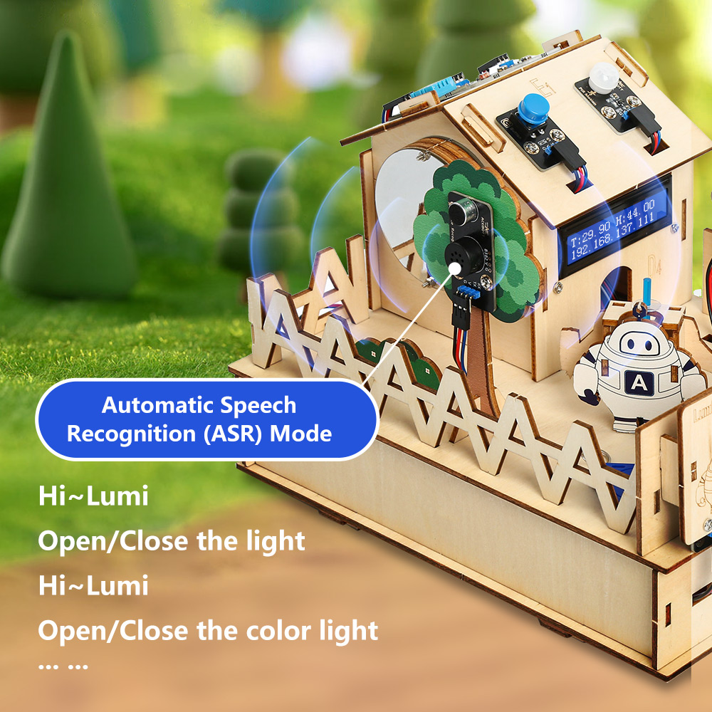 ACEBOTT Smart Home STEM STEAM  - đánh giá và giá Smart Home Keyestudio
