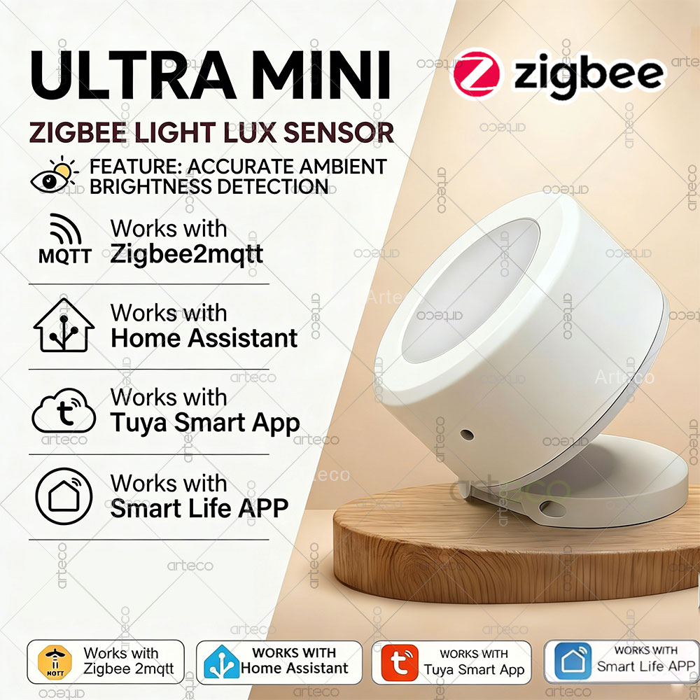Ultra Mini Zigbee Light Sensor - đánh giá và giá Smart Home Monitoring