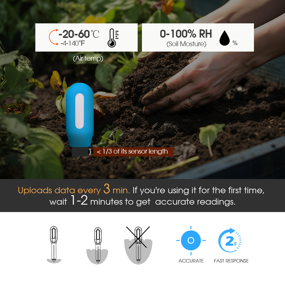 Smart Zigbee Soil Sensor for H - đánh giá và giá Smart Home Monitoring