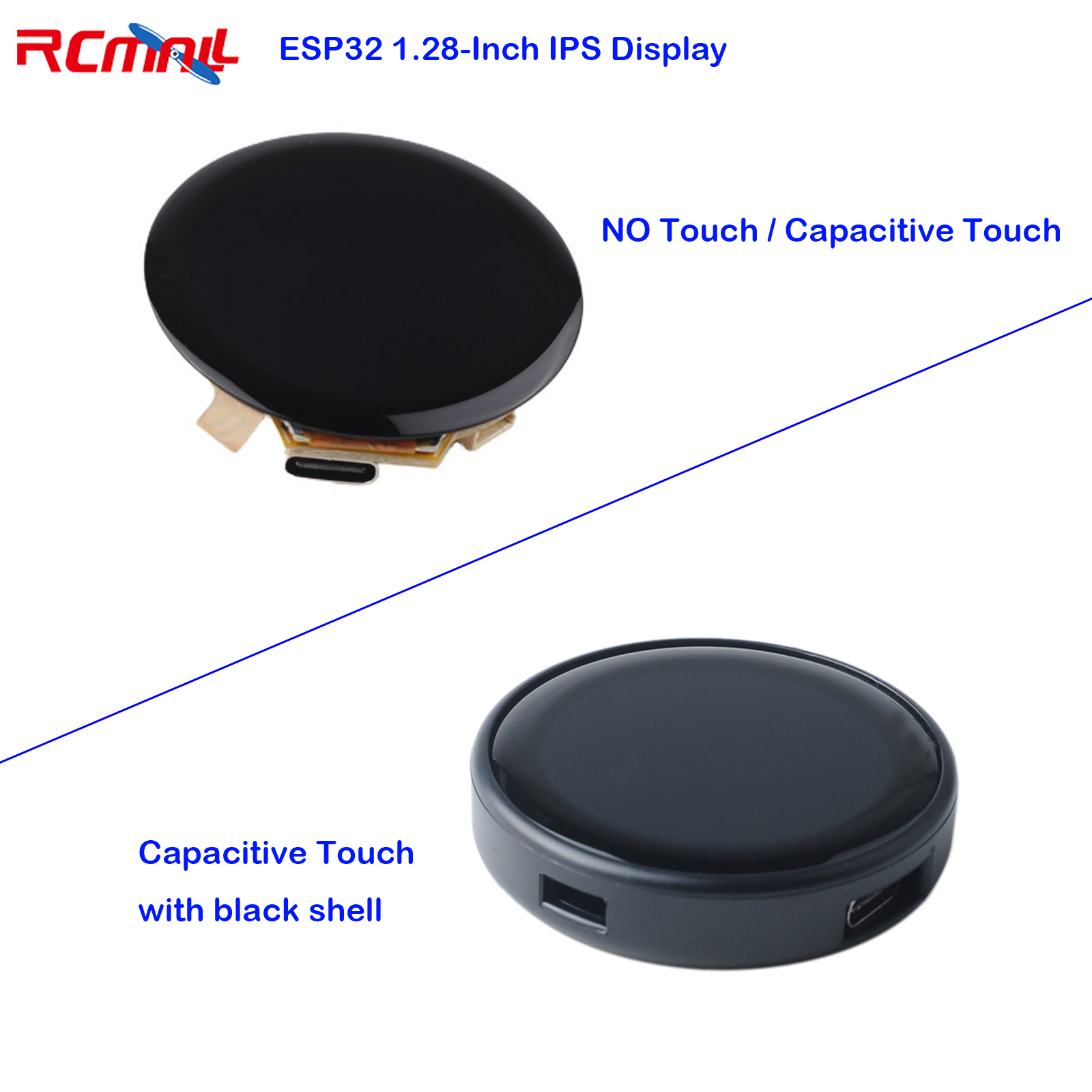 ESP32 Display 1.28 inch ESP32- - đánh giá và giá Smart Home Monitoring