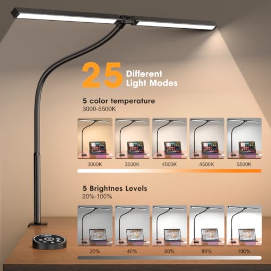 Led Desk Lamp for Office Home  - đánh giá và giá Smart Home Monitoring