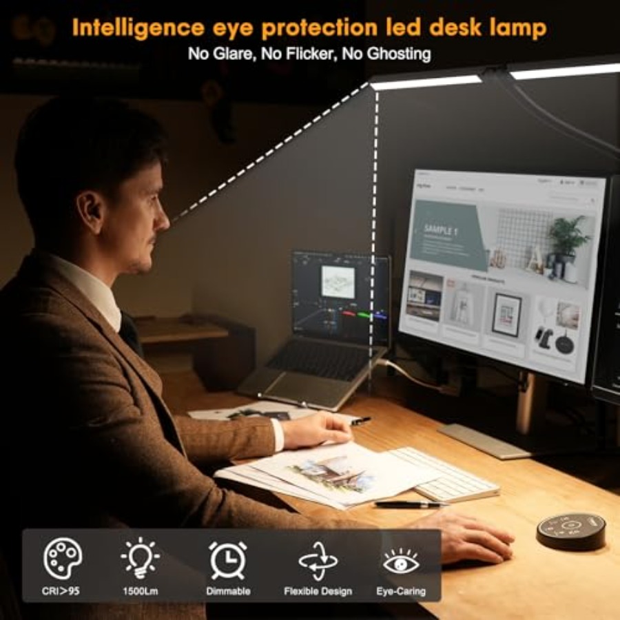 Led Desk Lamp for Office Home  - đánh giá và giá Smart Home Monitoring