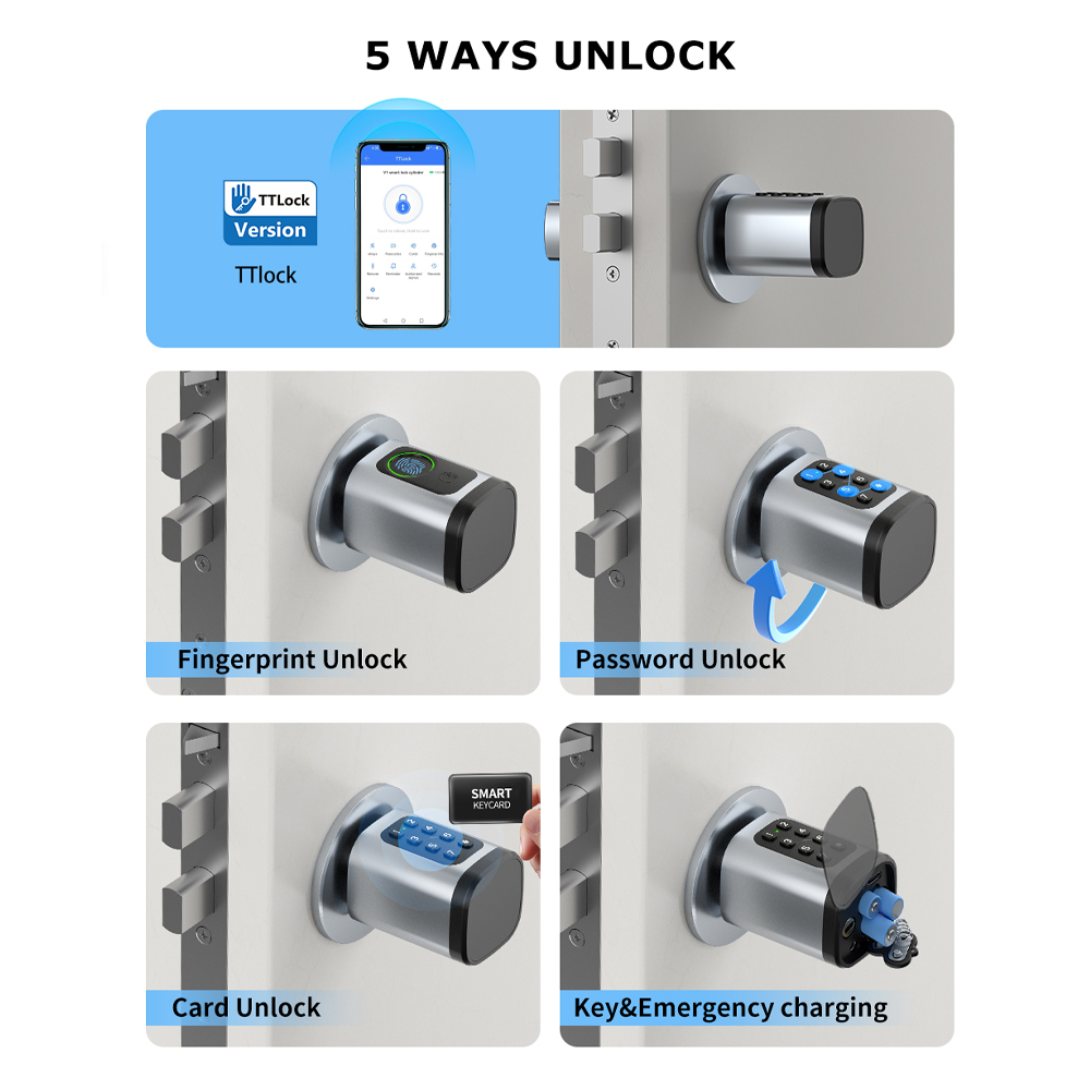 TTLock APP Fingerprint FRID Ca - đánh giá và giá Smart Home Keyestudio
