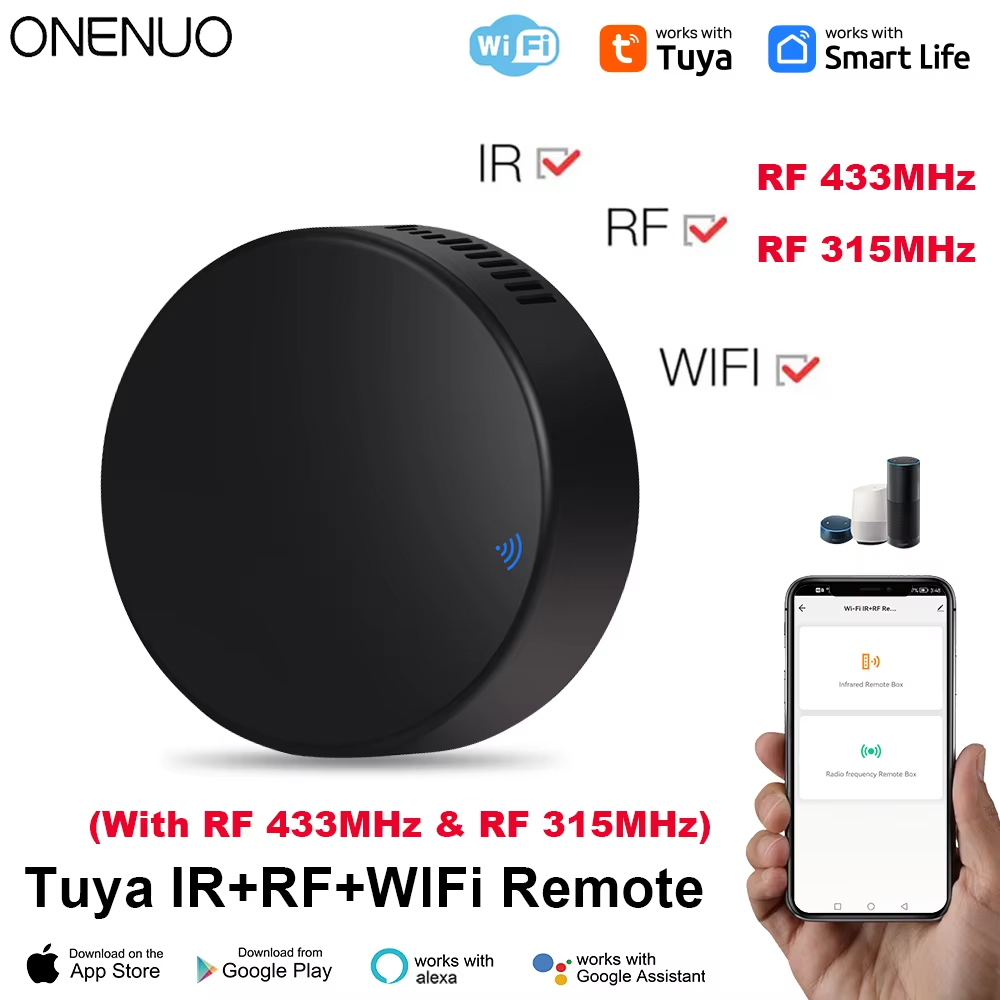 Tuya WiFi RF IR Remote Control - đánh giá và giá Smart Home Sistem