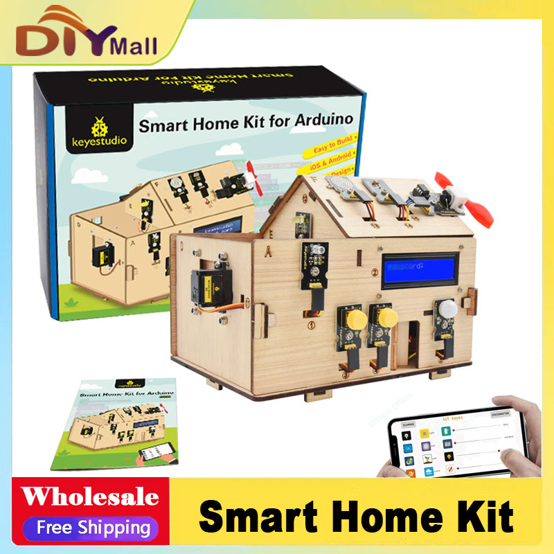 Keyestudio Smart IoT Home Kit  - đánh giá và giá Smart Home Kit