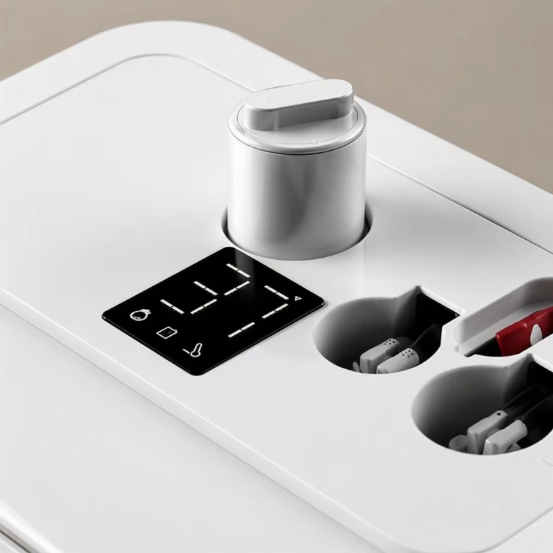 White Smart Toilet Square Bowl - đánh giá và giá Smart Home Control