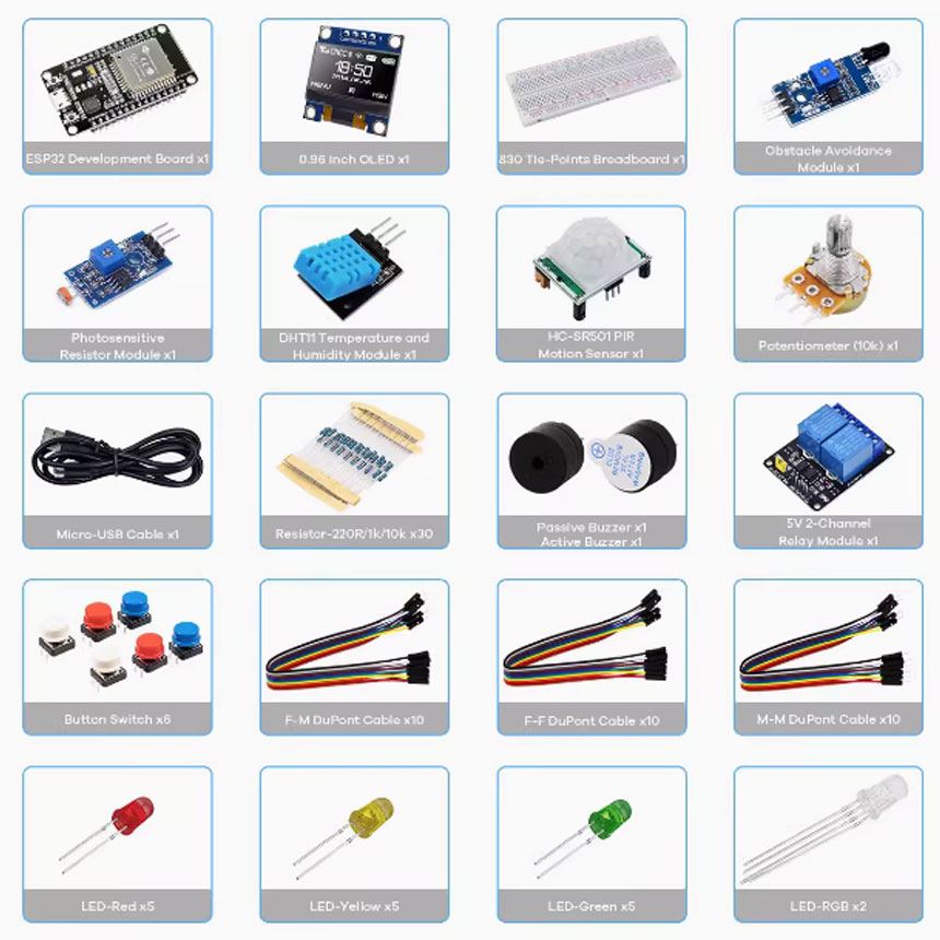 Creator Kit for  Projects Star - đánh giá và giá Smart Home Keyestudio
