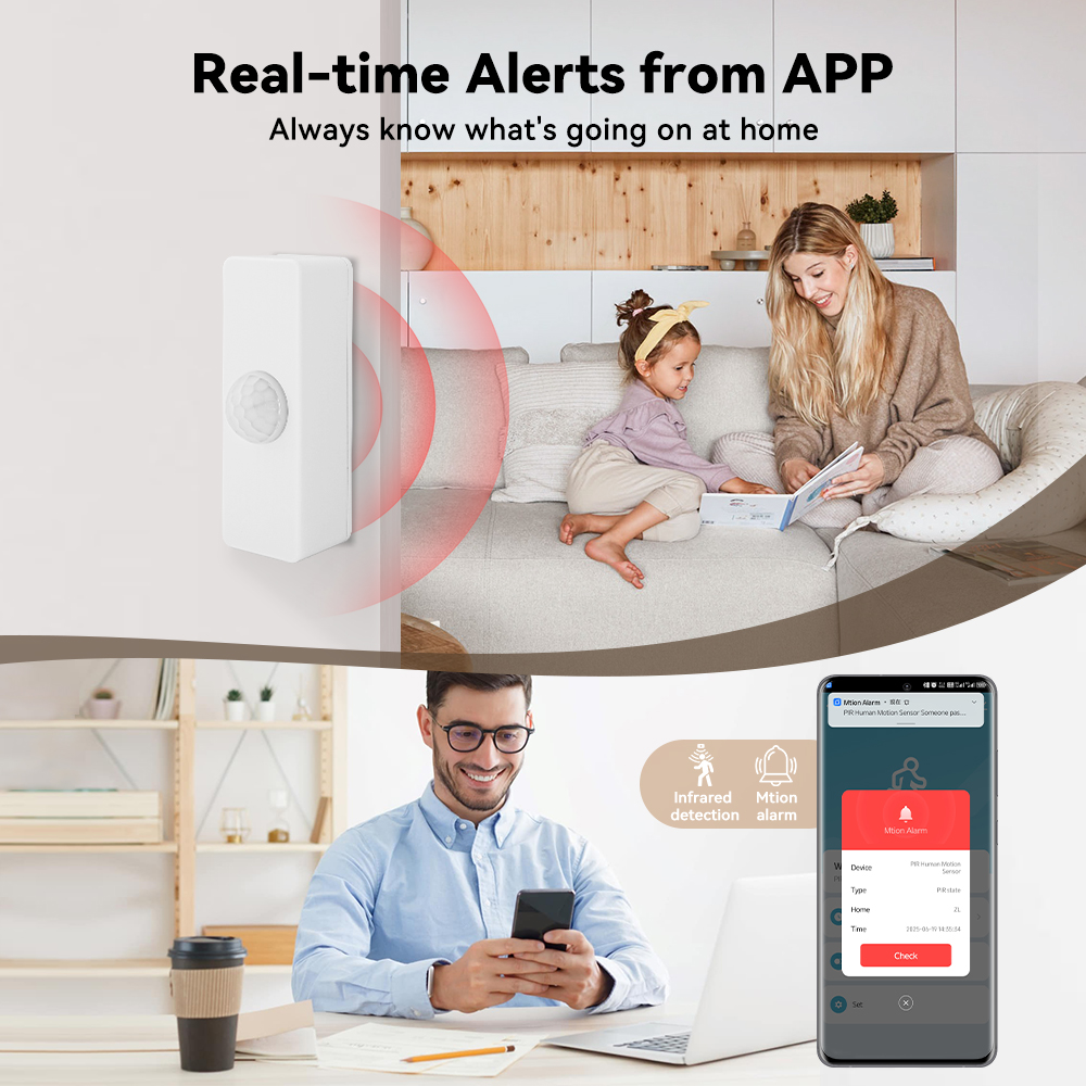 Tuya Smart PIR Motion Sensor S - đánh giá và giá Smart Home Monitoring