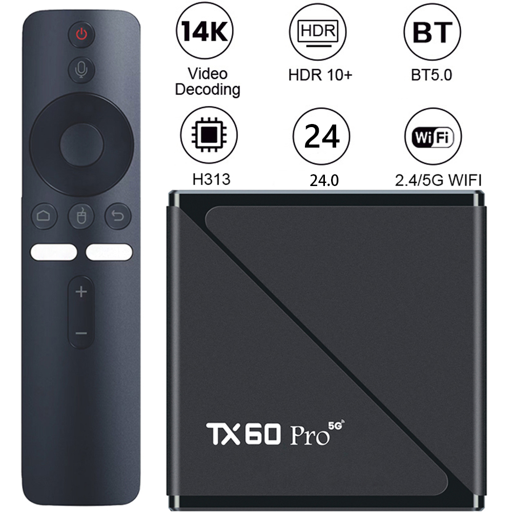 TX60 PRO Smart TV Box 16GB 256 - đánh giá và giá Smart Home Midea