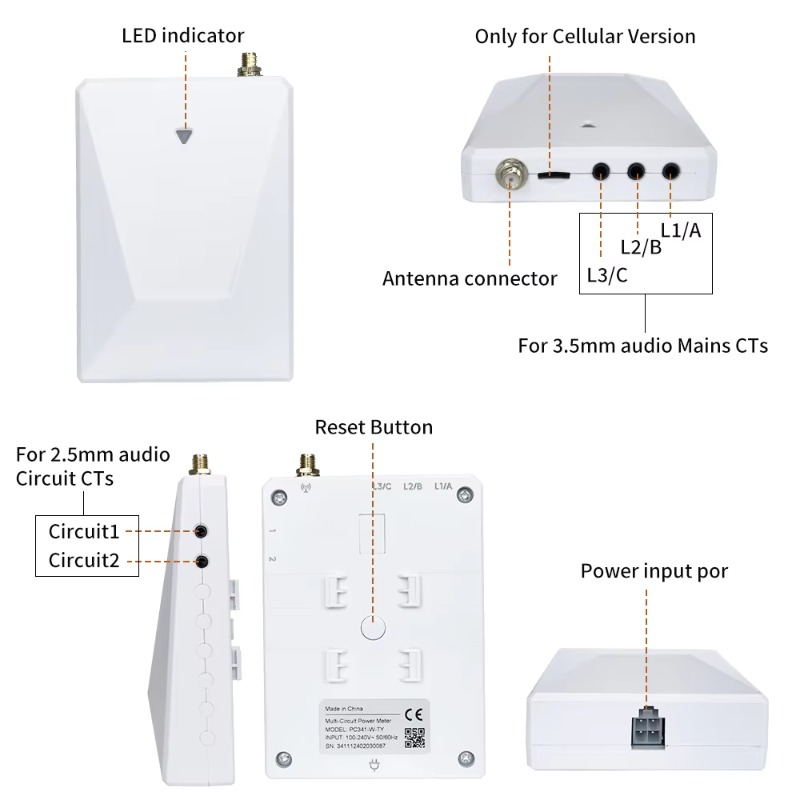 2025 Energy Monitor Solar Ener - đánh giá và giá Smart Home Monitoring
