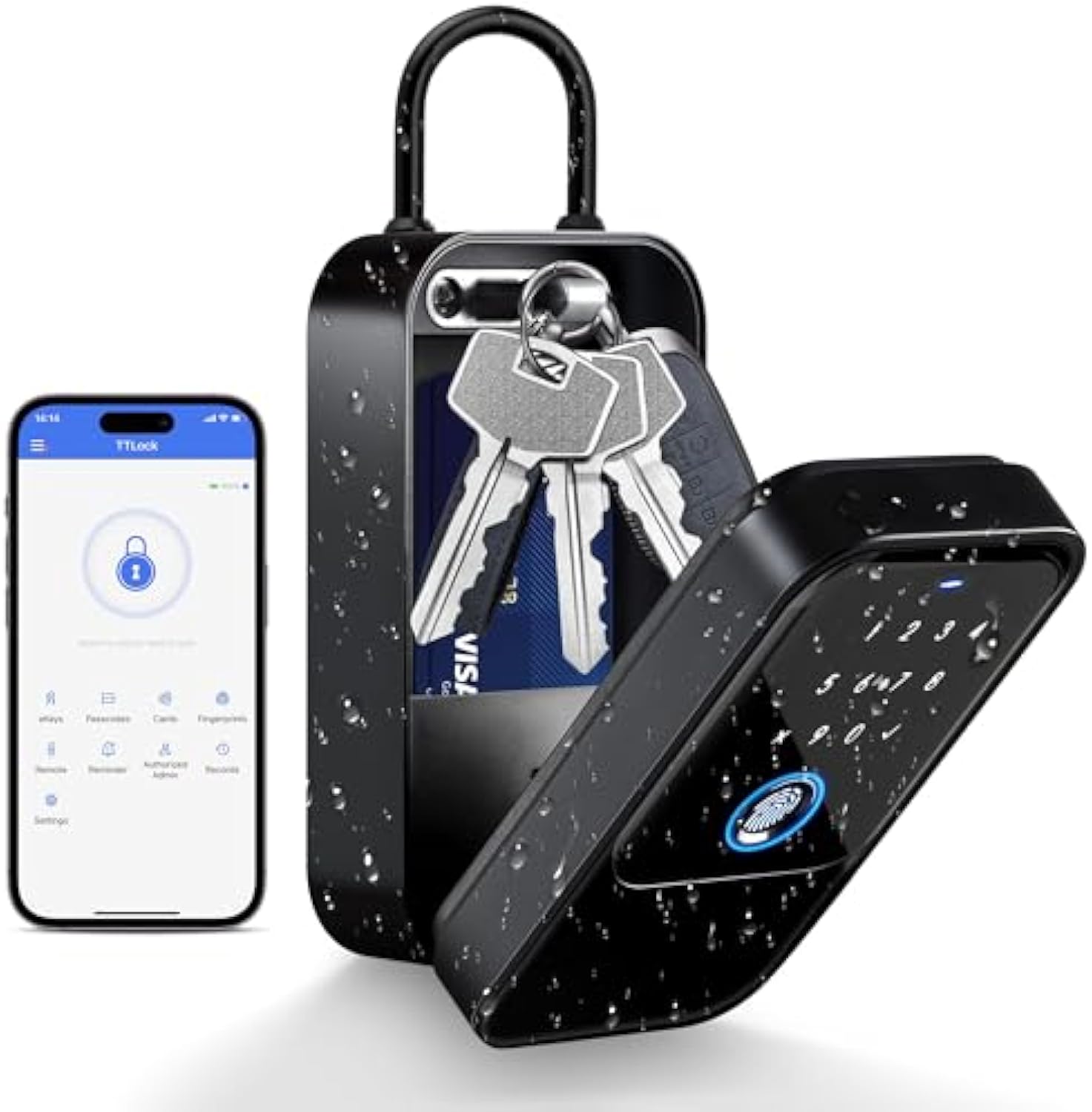 TTlock Smartkey Lock Box Home  - đánh giá và giá Smart Home Keyestudio