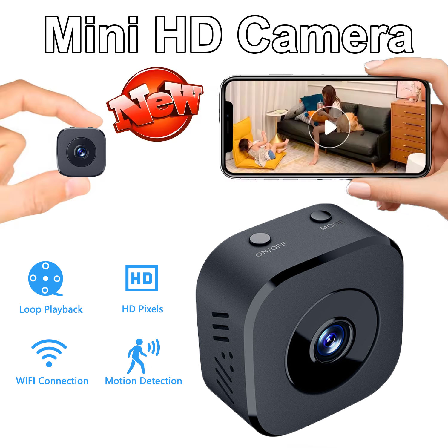 Security Camera 4K Mini Full C - đánh giá và giá Smart Home Cctv