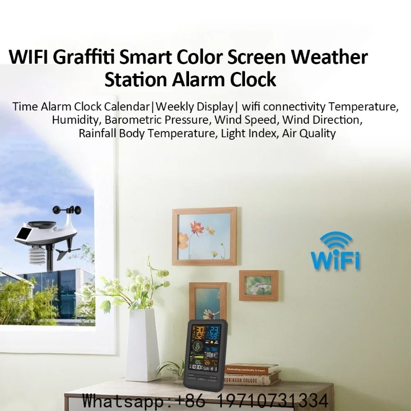 WiFi Smart Weather Station Sma - đánh giá và giá Smart Home Monitoring