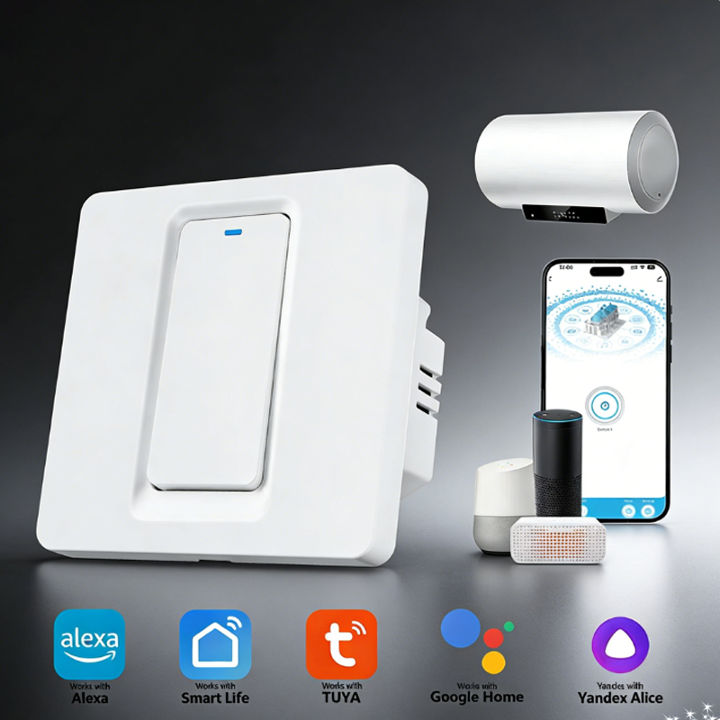 Smart Water Heater Switch/WiFi - đánh giá và giá Smart Home Button