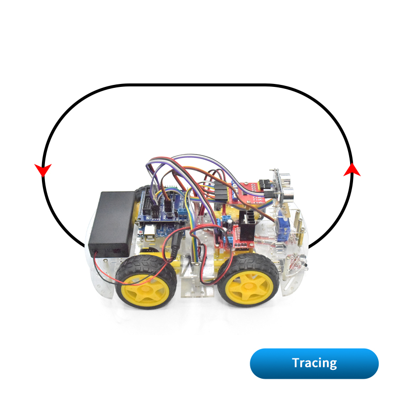 4WD Smart Robot Car Chassis Ki - đánh giá và giá Smart Home Keyestudio