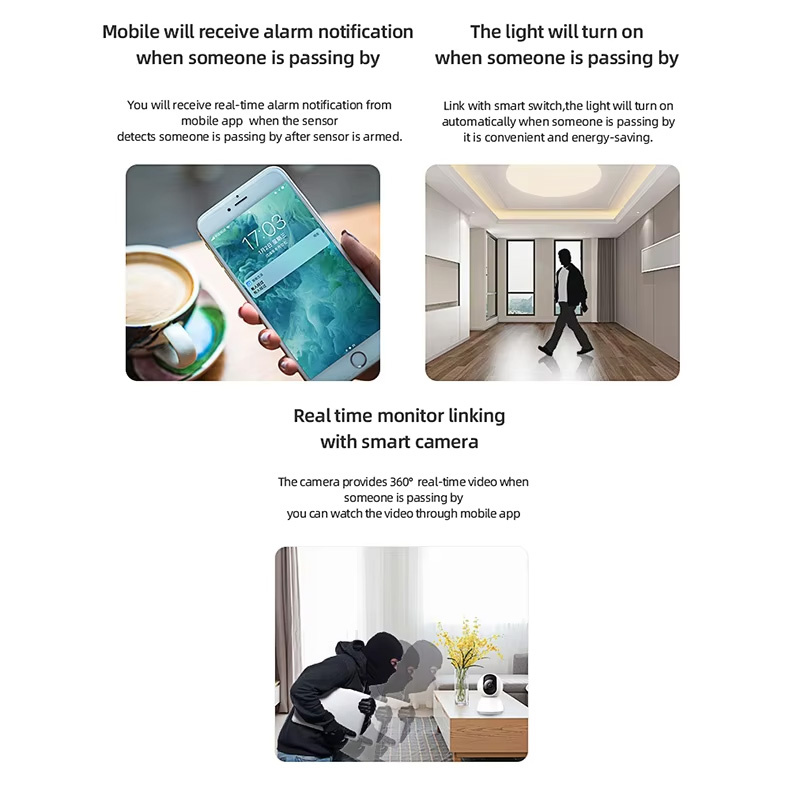 Smart PIR Motion Sensor WiFi Z - đánh giá và giá Smart Home Sistem