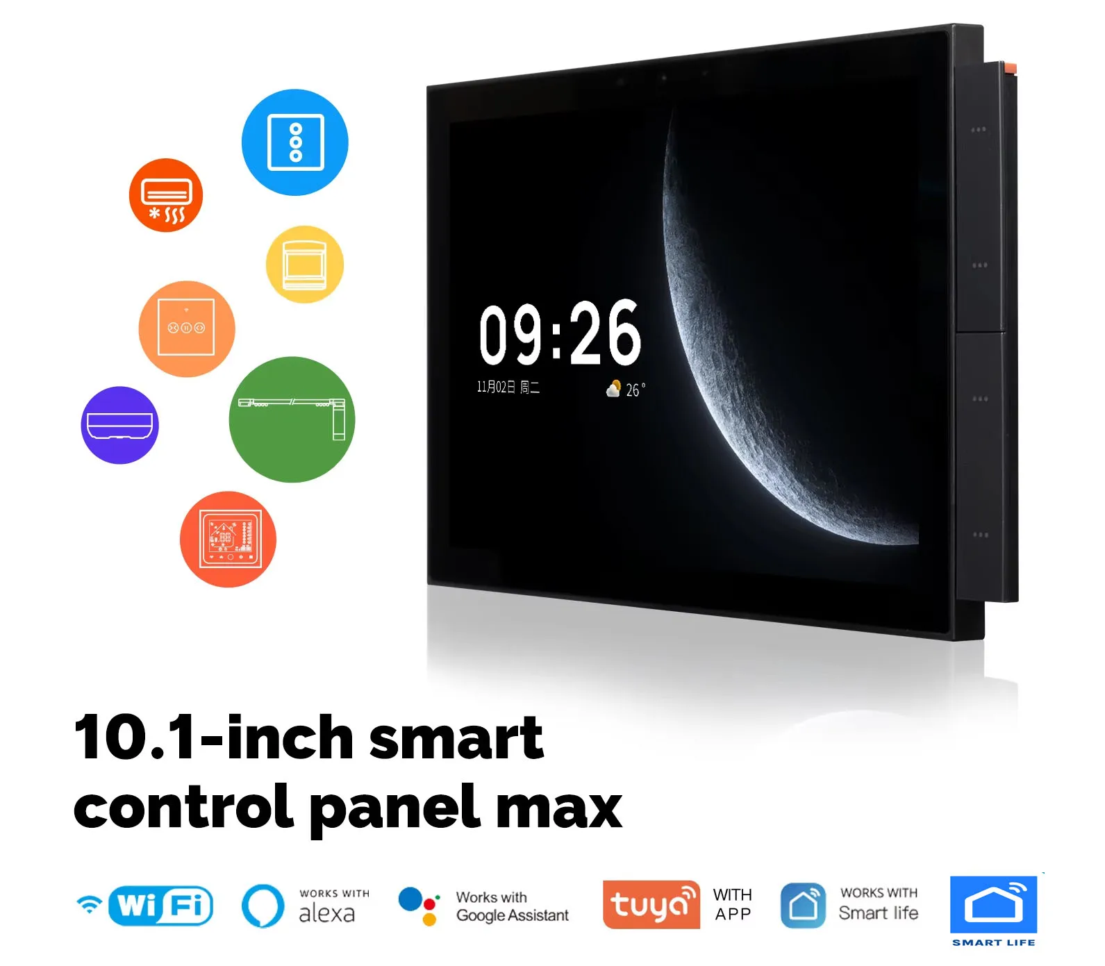 Digital Screen Touch Smart WiF - đánh giá và giá Smart Home Knx