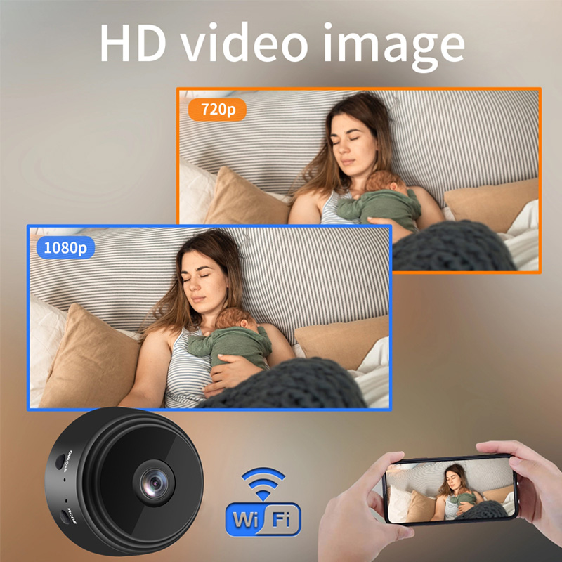 1080P HD Mini WiFi Camera Baby - đánh giá và giá Security Ip Camera