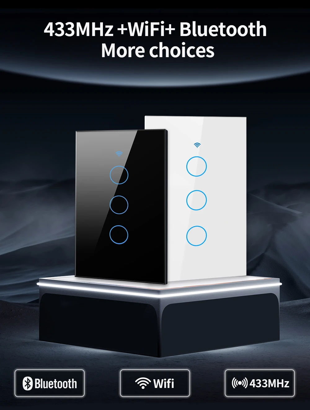 TNCE Tuya WiFi/Zigbee Smart Li - đánh giá và giá Smart Home Button