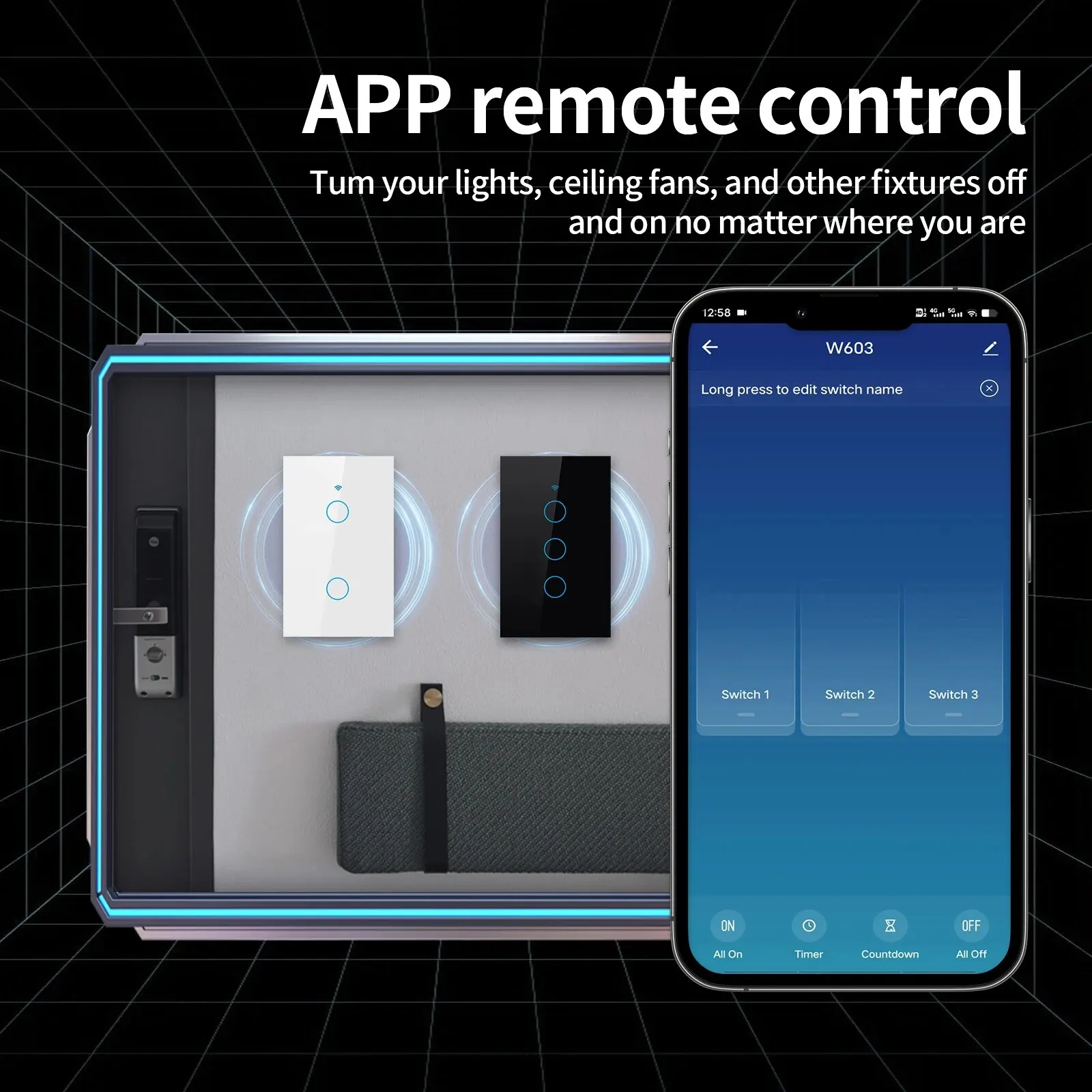 TNCE Tuya WiFi/Zigbee Smart Li - đánh giá và giá Smart Home Button