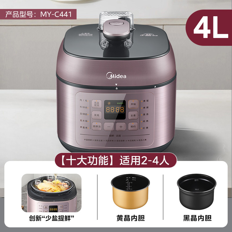Midea electric pressure cooker - đánh giá và giá Smart Home Midea