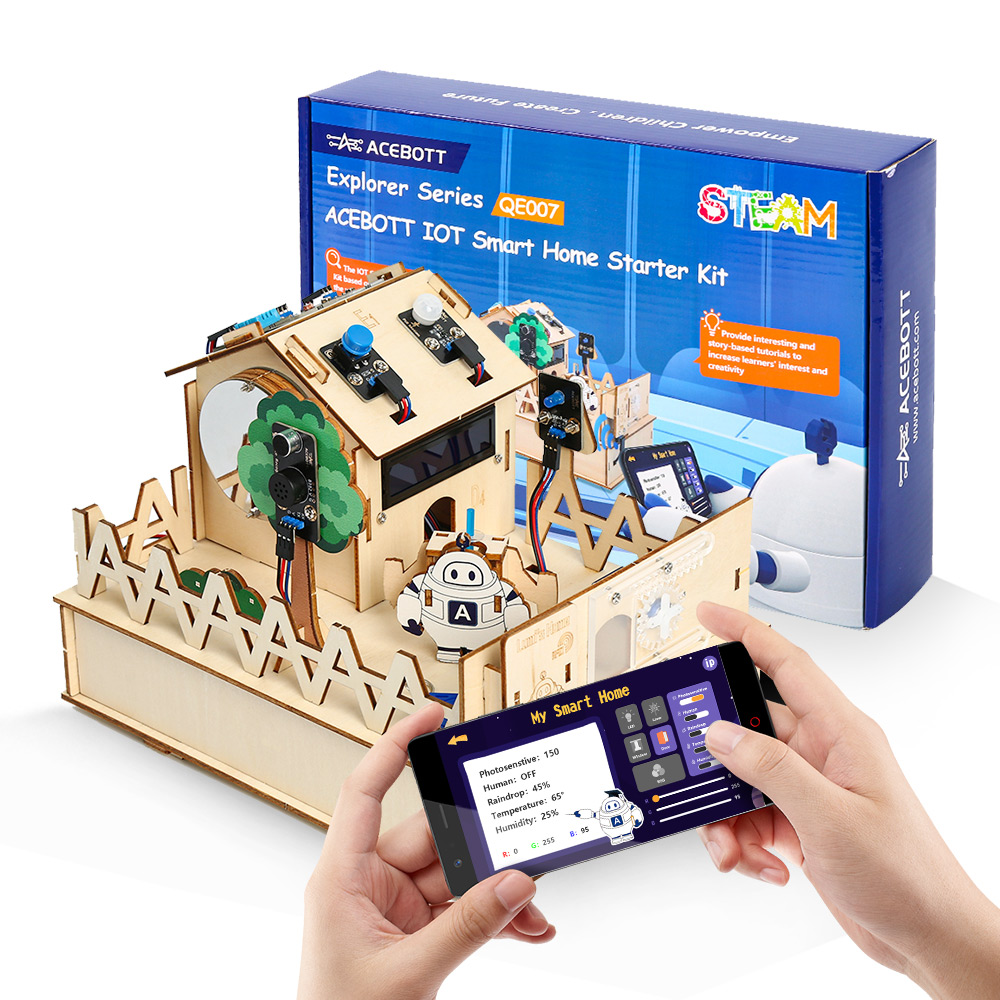 ACEBOTT DIY Smart Home Kit for - đánh giá và giá Smart Home Keyestudio