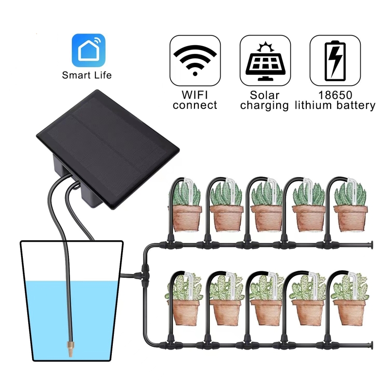 WIFI Solar Automatic Watering  - đánh giá và giá Smart Home Kit