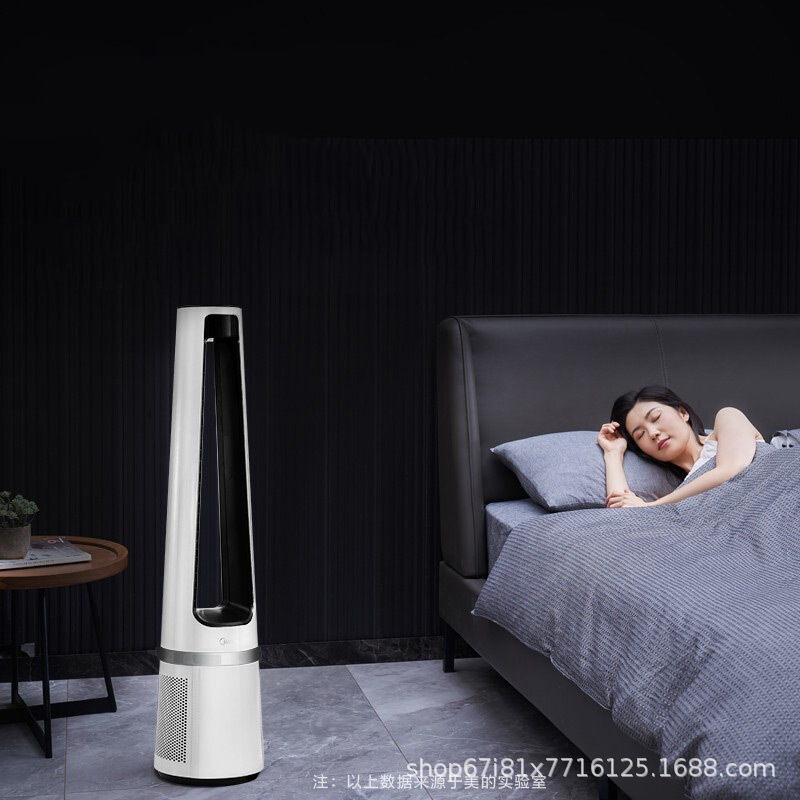 Midea Bladeless Tower Fan Elec - đánh giá và giá Smart Home Midea