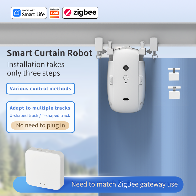 Zigbee Smart Curtain Driver Ro - đánh giá và giá Smart Home Button