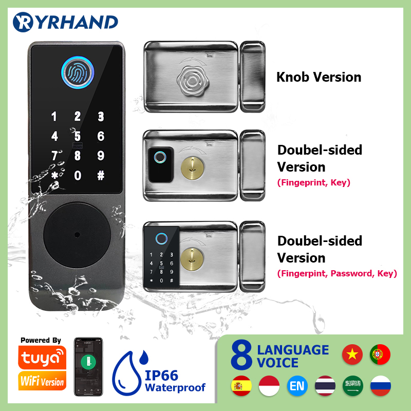 Tuya Smart lock Waterproof Wif - đánh giá và giá Smart Home Keyestudio